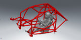 VW MK6 Road Race X Diagonal Roll Cage Kit