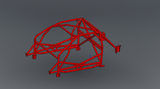 S13 Road Race Spec – Non-Gutted X Door Bar Roll Cage