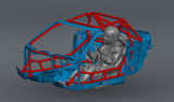 S13 Vert FD Spec Roll Cage Kit