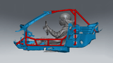 S13 Vert FD Spec Roll Cage Kit