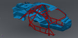 S197 Mustang FD Spec Roll Cage Kit