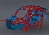 240Z FD/Road Race Spec Roll Cage