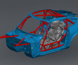 240Z FD/Road Race Spec Roll Cage