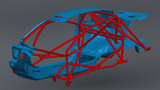 S550 Mustang FD Spec Roll Cage Kit