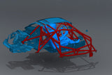 FRS/BRZ/GT86 Road Race Spec – Non-Gutted X Door Bar Roll Cage