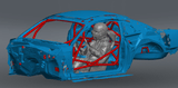 SN95 Mustang FD Spec Roll Cage Kit