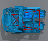 C6 Corvette FD Spec Roll Cage Kit