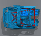 C6 Corvette FD Spec Roll Cage Kit