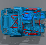 C6 Corvette FD Spec Roll Cage Kit