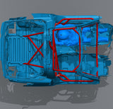 C6 FD Spec MATT FIELD EDITION Roll Cage Kit