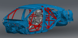 VB Subaru Rally Roll Cage Kit