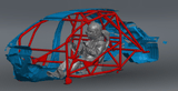 VB Subaru Rally Roll Cage Kit