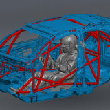 IS250 FD Spec Roll Cage Kit