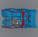 IS250 FD Spec Roll Cage Kit