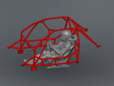 SC300/400 FD Spec Roll Cage Kit