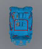 SC300/400 FD Spec Roll Cage Kit