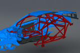 300ZX Rally Spec – X Door Bar Roll Cage