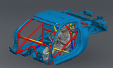 Z33 SFI 25.3 Tube Chassis Roll Cage