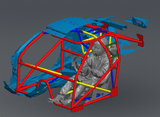 Z33 SFI 25.3 Tube Chassis Roll Cage