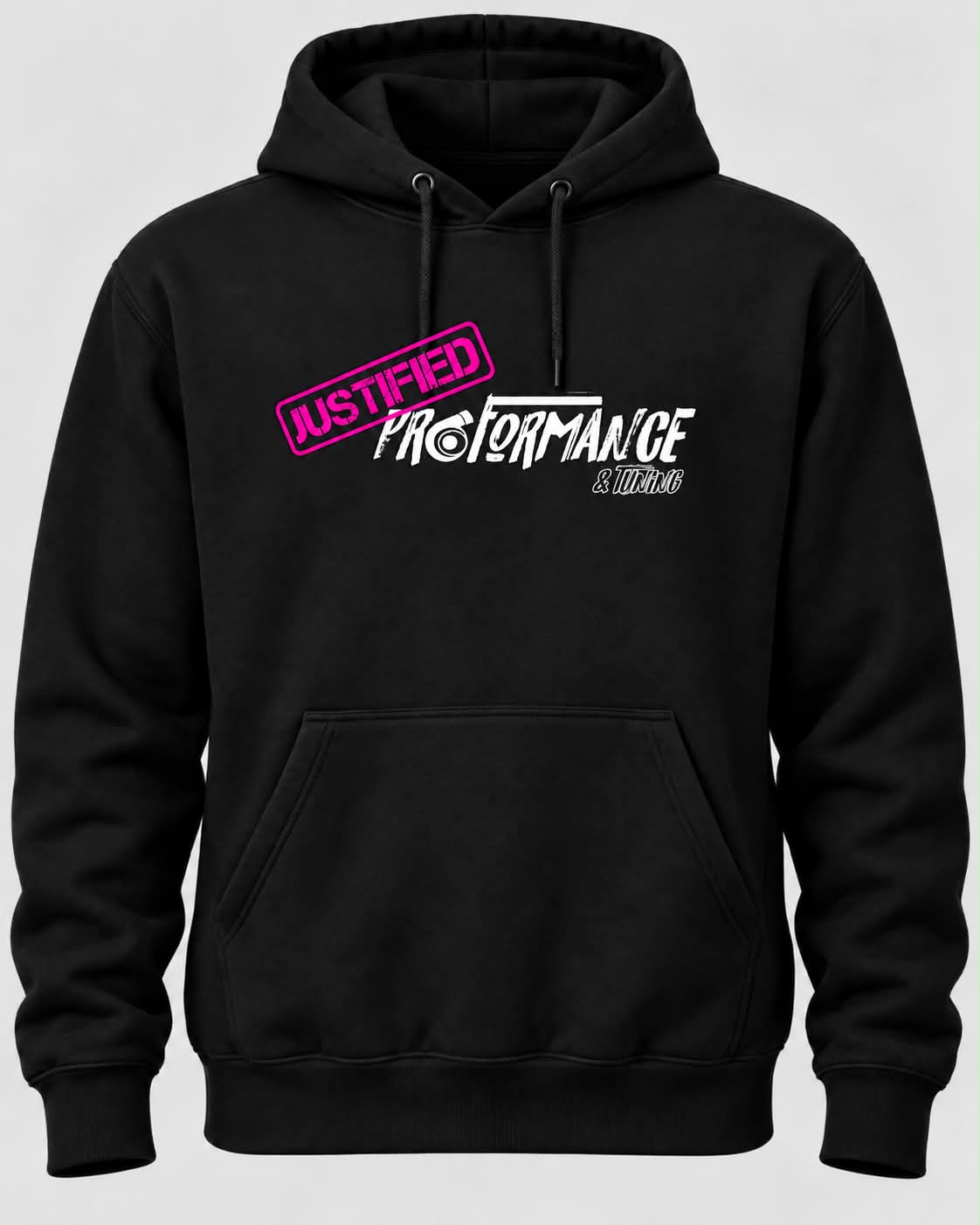 Justified Proformance Black & Pink Hoody