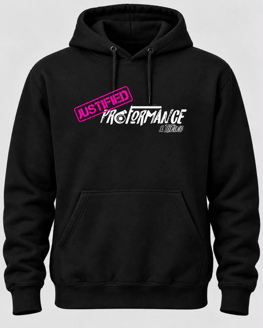 Justified Proformance Black & Pink Hoody