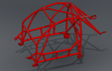997.1 Porsche 911 Road Race – Ladder Door Bar Roll Cage