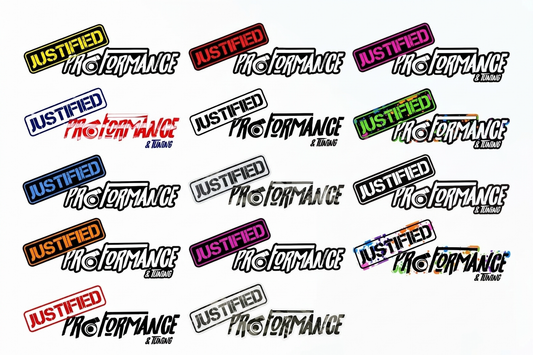 Justified Proformance Vehicle Decal (Large)