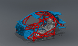 MKV A90 Supra Road Race – Non-gutted X Door Bar Roll Cage Kit