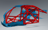350Z – Road Race X Diagonal Roll Cage Kit