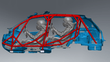 E46 Wagon Party Roll Cage Kit