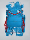 350Z – Road Race X Diagonal Roll Cage Kit