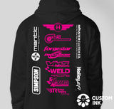 Justified Proformance Black & Pink Hoody